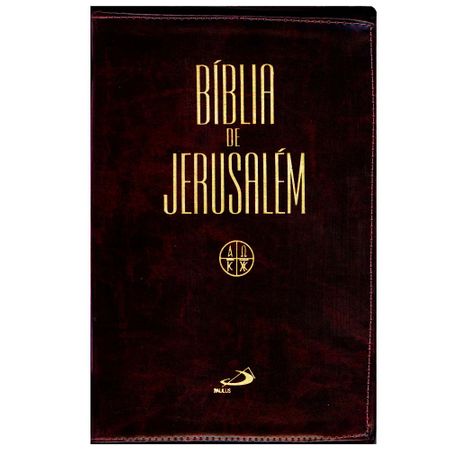 Bíblia de Jerusalém com Zíper Bíblia de Jerusalém