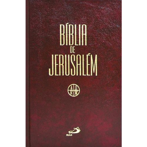 Tudo sobre 'Bíblia de Jerusalém Grande Encadernada Paulus Editora'