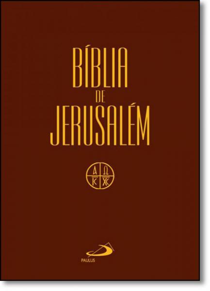 Bíblia de Jerusalém - Média Capa Cristal - Paulus