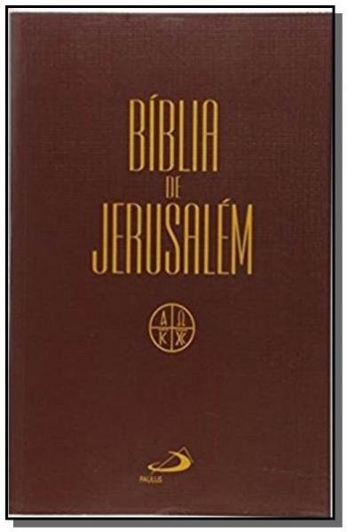 Biblia de Jerusalem - Media Capa Cristal - Paulus