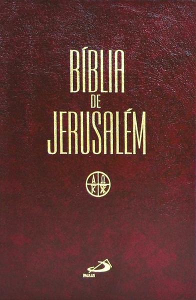 Bíblia de Jerusalém - Média Zíper - Paulus Editora