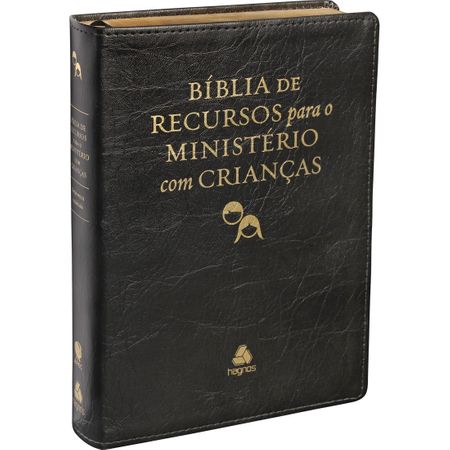 Bíblia de Recursos para o Ministério com Crianças Preta