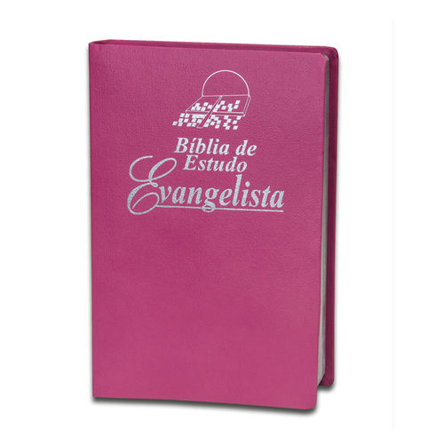 Bíblia do Evangelista Capa Rosa