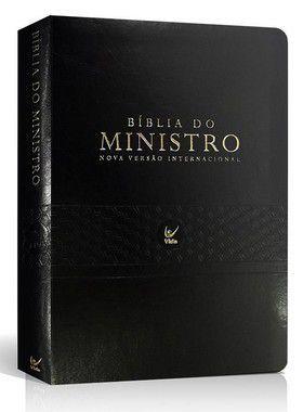 Bíblia do Ministro PU Preto - Editora Vida