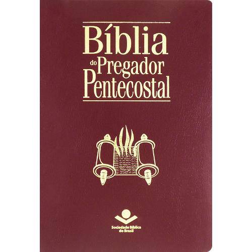 Tudo sobre 'Bíblia do Pregador Pentecostal | Almeida Revista e Corrigida | Vinho'