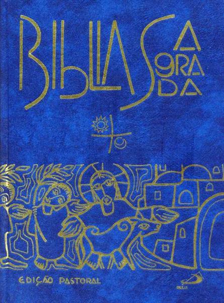 Bíblia Edição Pastoral - Grande Azul - Paulus