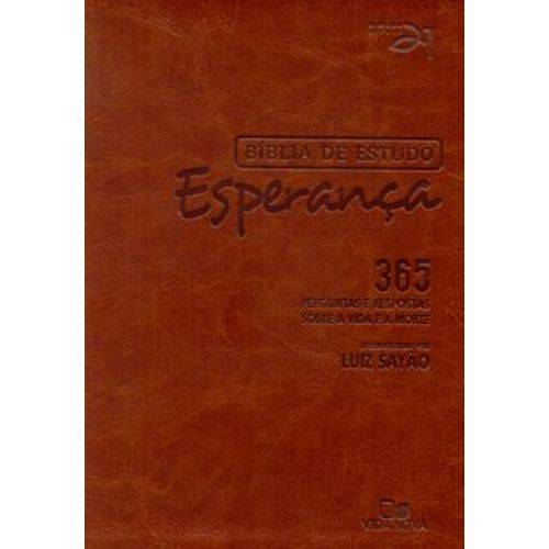 Biblia Esperanca - Couro Simulado -  2?. Ed. Revisada e Atualizada