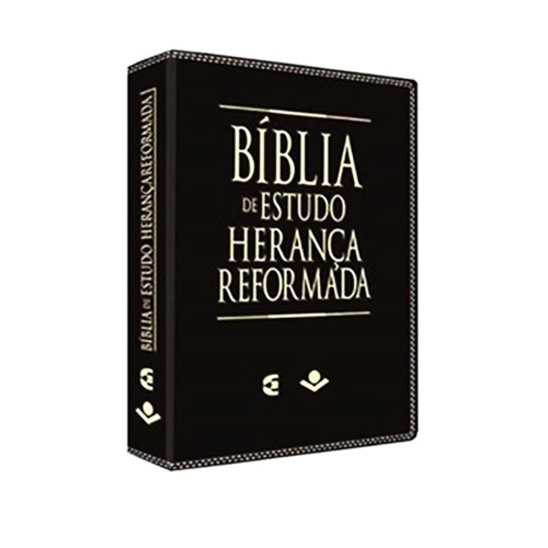 Biblia Estudo Heranca Reformada (Ra) Preta