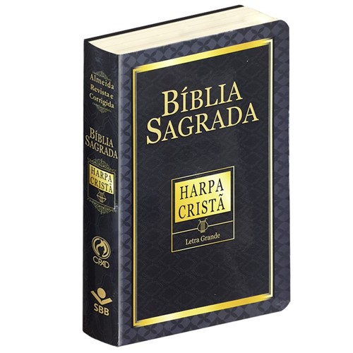 Bíblia GD HP Letra Grande Popular Tradicional Preta