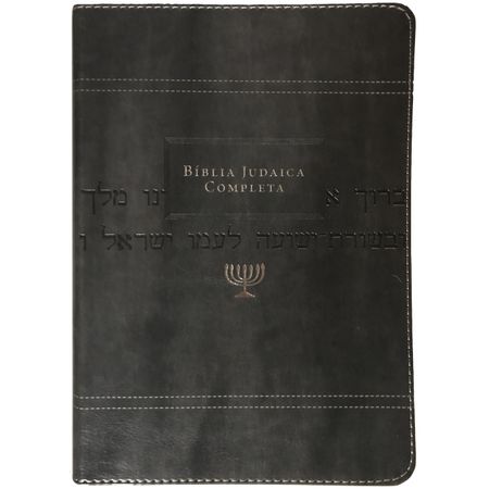 Bíblia Judaica Completa Cinza