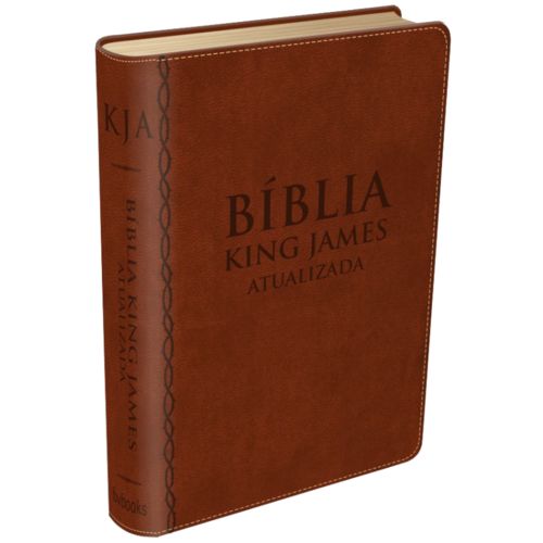 Tudo sobre 'Biblia King James Atualizada | Luxo Couro Marrom - KJA'