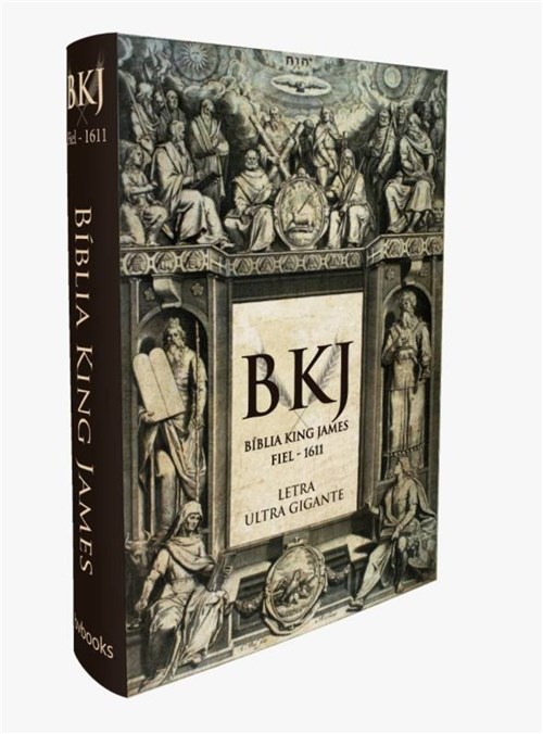 Bíblia King James Fiel 1611 - Letra Ultra Gigante - Capa Dura