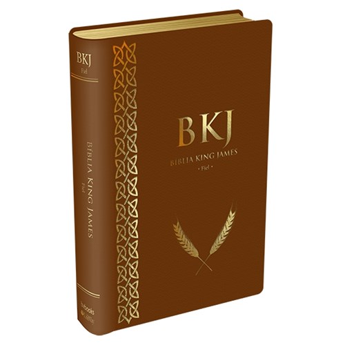 Bíblia King James Fiel 1611 - Marrom - Bl038