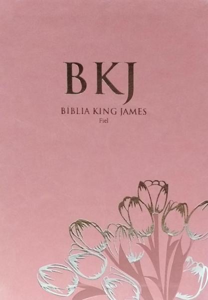 Bíblia King James Fiel 1611 Rosa - Bvbooks
