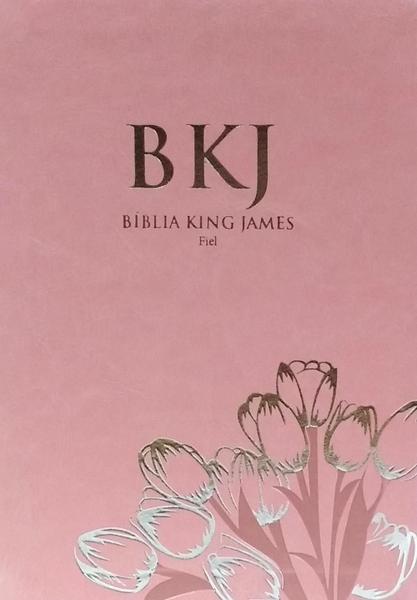 Bíblia King James Fiel 1611 - Rosa - Bvbooks