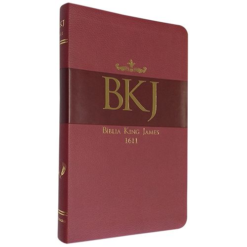 Bíblia King James Fiel 1611 - Ultrafina Vermelha