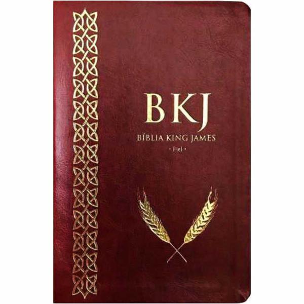 Bíblia King James Fiel 1611 Vinho - Bvbooks