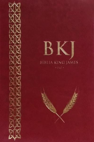 Bíblia King James Fiel 1611 - Vinho - Bvbooks