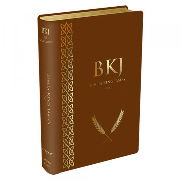 Bíblia King James Fiel - Marrom - Bvbooks
