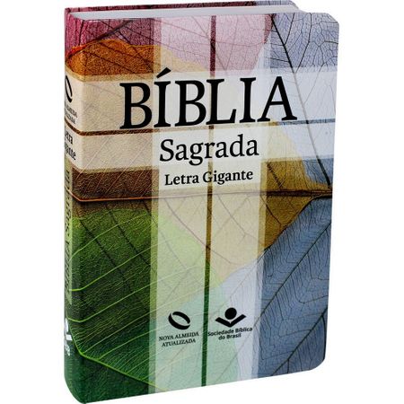 Tudo sobre 'Bíblia Nova Almeida Atualizada Letra Gigante Água'