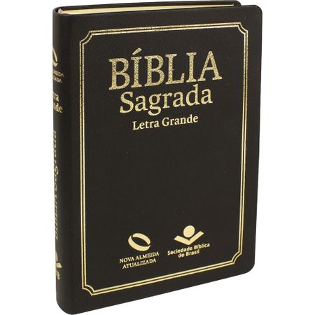 Tudo sobre 'Bíblia Nova Almeida Atualizada Letra Grande Preta'