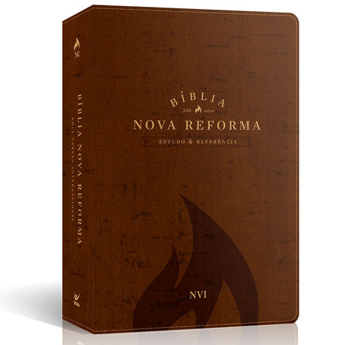 Bíblia Nova Reforma - Nvi - Luxo Marrom