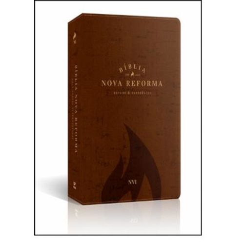 Bíblia Nova Reforma - Nvi- Luxo Marron