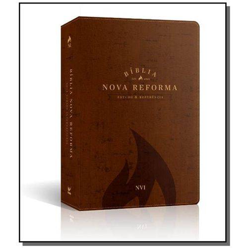 Bíblia Nova Reforma - Nvi - Luxo Pu Marron