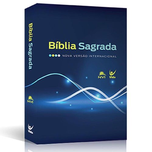 Bíblia Nvi Brochura Capa Azul e Verde