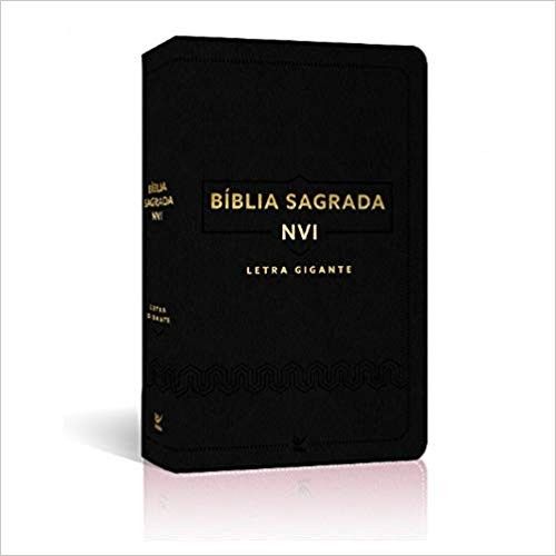 Bíblia Nvi Letra Gigante - Luxo Preta