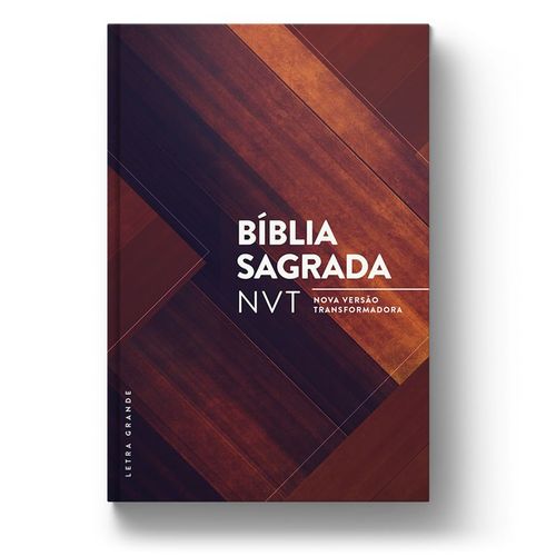 Biblia Nvt Letra Grande Madeira