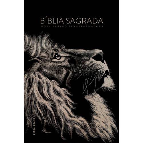 Bíblia Nvt Lion Head Lg Capa Dura