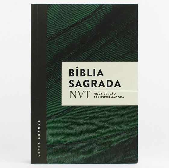 Bíblia NVT (Verde) - Letra Grande