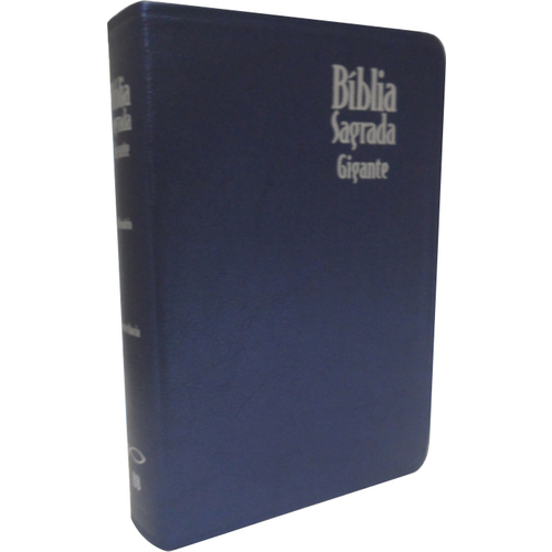 Tudo sobre 'Bíblia Rc Letra Gigante com Dicionário e Concordância Luxo Azul com Índice'