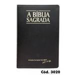 Bíblia Sagrada Acf Classic | Letra Grande Luxo Preta 3020