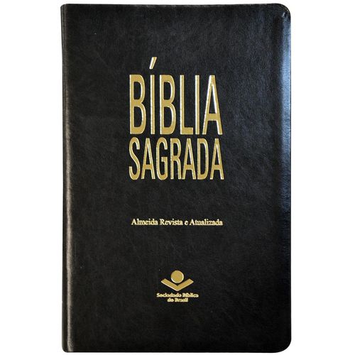 Biblia Sagrada - Capa Preta Nobre - Sbb
