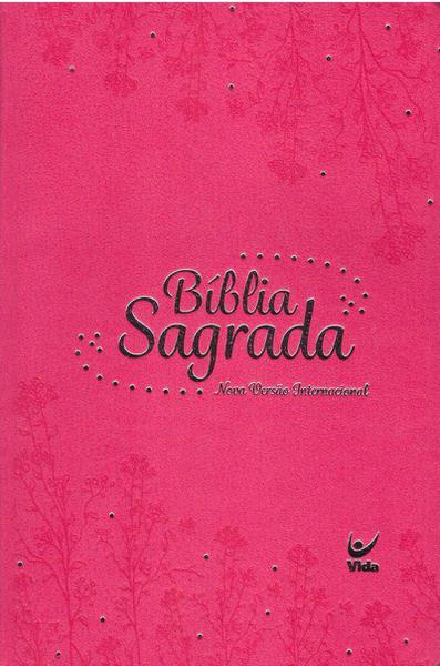Bíblia Sagrada - Capa Semi Luxo Rosa - Vida