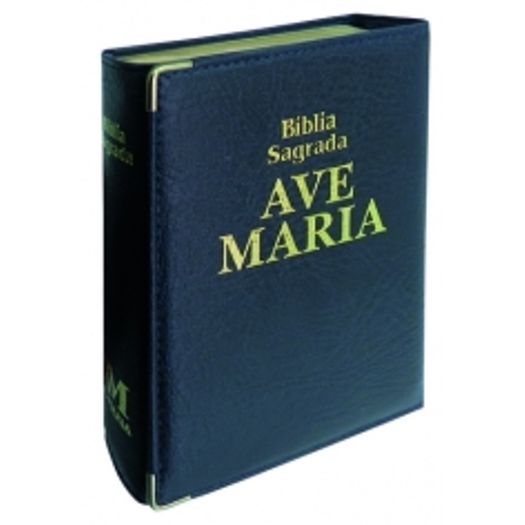 Tudo sobre 'Biblia Sagrada Capanga Azul Media - Ave Maria'