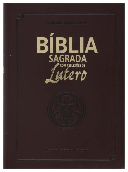 Bíblia Sagrada com Reflexões de Lutero - Sbb