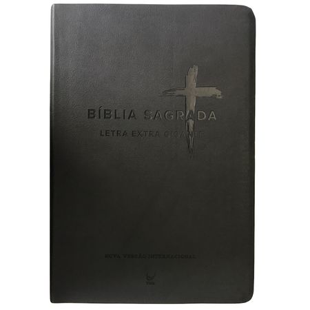 Tudo sobre 'Bíblia Sagrada Letra Extra Gigante NVI Preta'