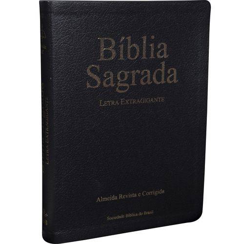 Bíblia Sagrada Letra Extra Gigante Revista e Corrigida SBB