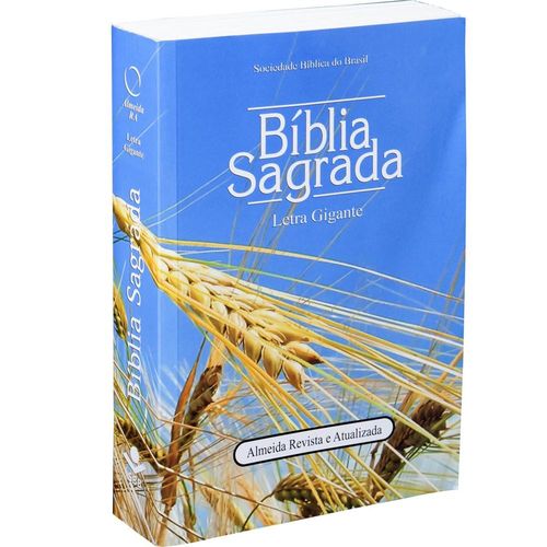 Biblia Sagrada Letra Gigante - Capa Ilustrada Trigo - Sbb