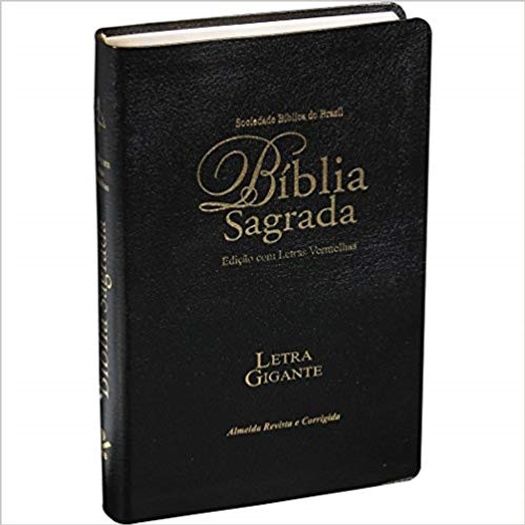 Biblia Sagrada - Letra Gigante - Capa Preta - Sbb