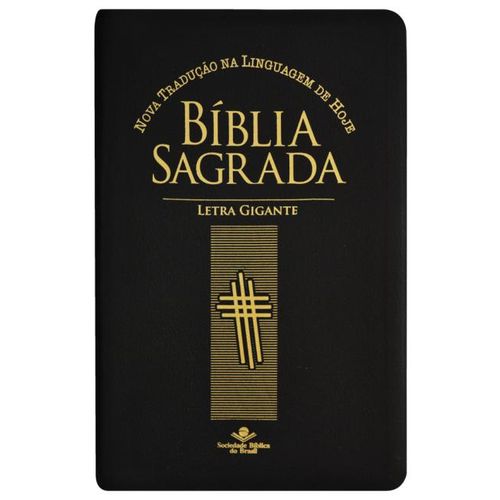 Bíblia Sagrada - Letra Gigante - Capa Preta