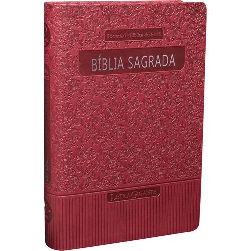 Bíblia Sagrada Letra Gigante - Vermelha