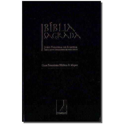 Biblia Sagrada - Letra Grande - Luxo - Preta