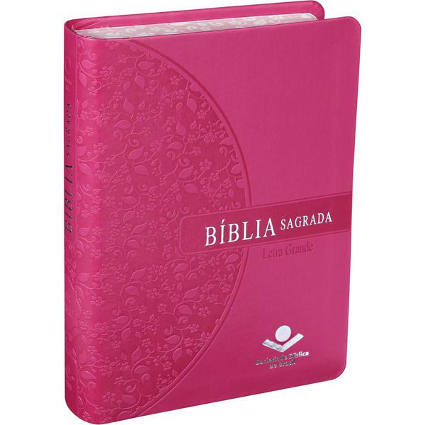 Biblia Sagrada com Letra Grande - Sbb - Sociedade Biblia do Bras