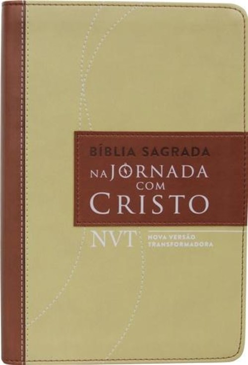 Bíblia Sagrada- na Jornada com Cristo - Marrom