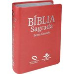 Bíblia Sagrada Nova Almeida Atualizada Letra Grande Pêssego