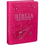 Bíblia Sagrada Ntlh Pequena com Letra Grande (Pink – Guitarra)